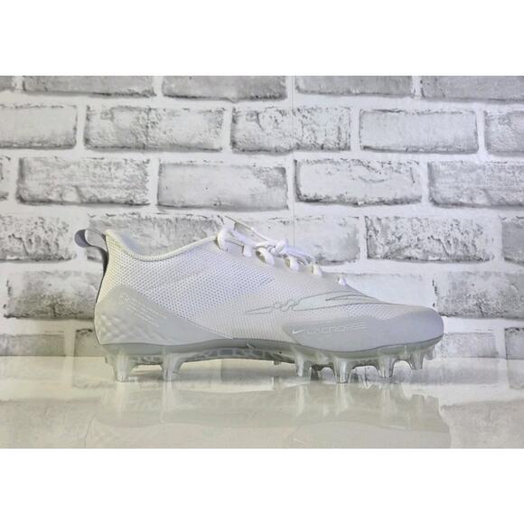 Nike Alpha Huarache 8 Pro Triple All White Lacrosse Cleats CW4439-110 Men’s 8 main image 6